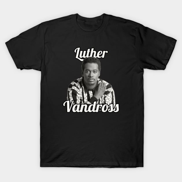 Luther Vandross / 1951 T-Shirt by glengskoset